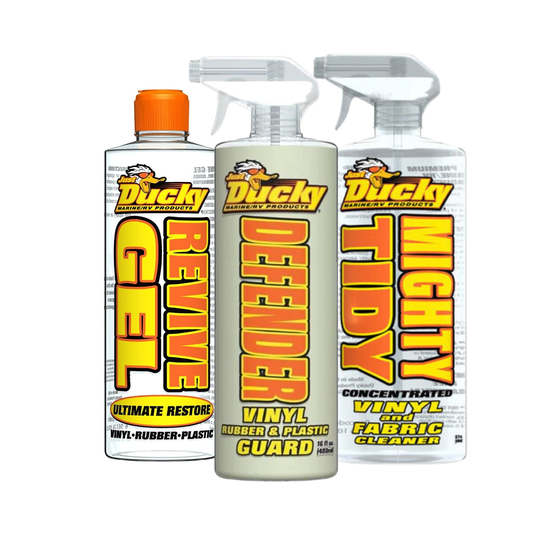 Mighty Tidy - Vinyl & Fabric Cleaner – DUCKY PRODUCTS