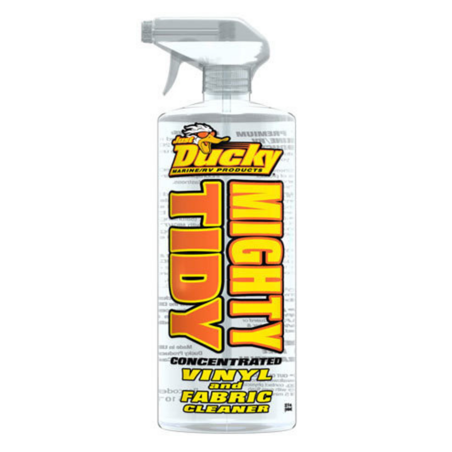 Mighty Tidy - Vinyl & Fabric Cleaner – DUCKY PRODUCTS